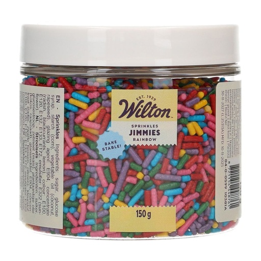 [00074844] WILTON VERMICELLES JIMMIES ARC-EN-CIEL 150GRS