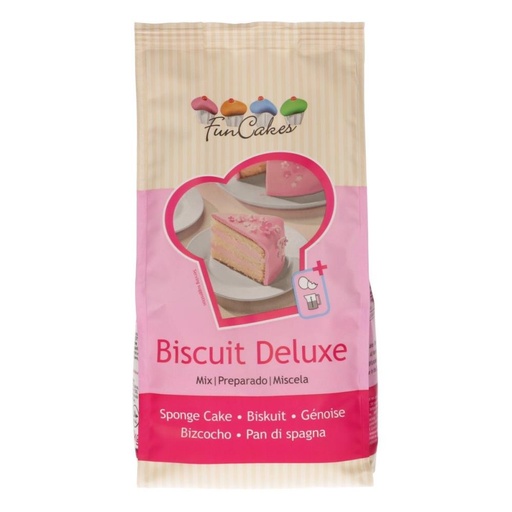 [08053405] FUNCAKES BAKMIX VOOR BISCUIT DELUXE 1KG