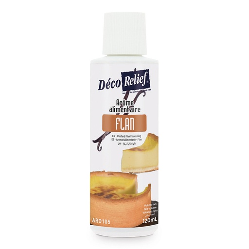 [00075337] DECORELIEF FLAN FLAVOUR 120ML
