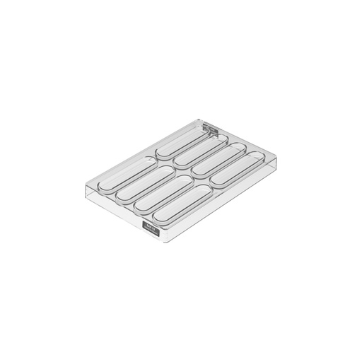 [00075484] SILIKOMART CH028 SNACK BAR 02 MAL N.8 120 x 25MM HT 10MM