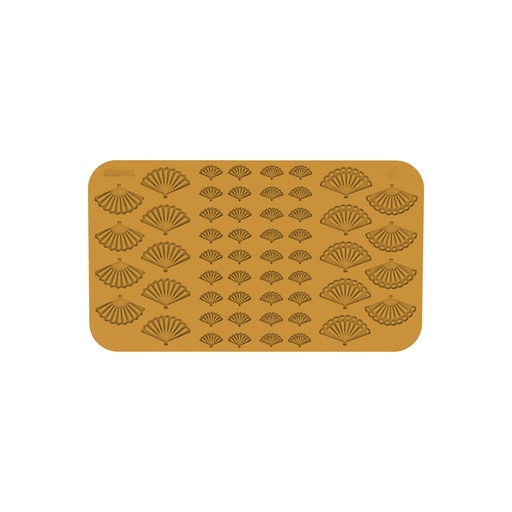 [00075492] SILIKOMART SILICONEN MAL VENTAGLIO N.9 70 x 44MM - N.18 34 x 22MM - N.18 33 x 20MM - N.9 73 x 44MM HT 2MM