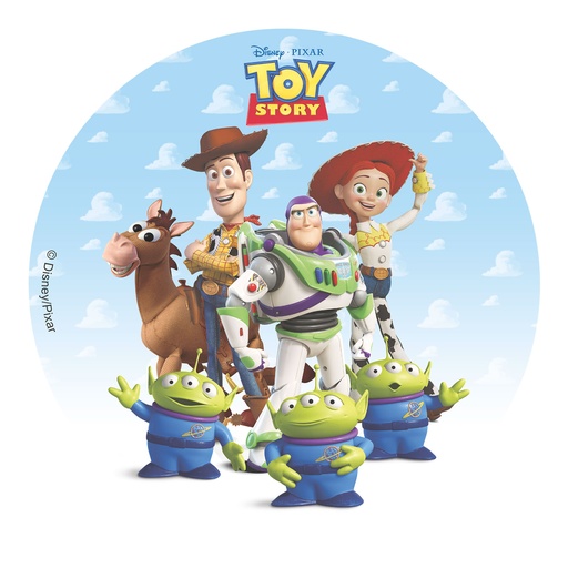 [00075585] TOY STORY WAFER SCHIJF 20CM