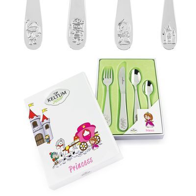 [57663102] KELTUM JUNIOR "PRINCESS" CHILDREN'S CUTLERY SET 18/10 STAINLESS STEEL