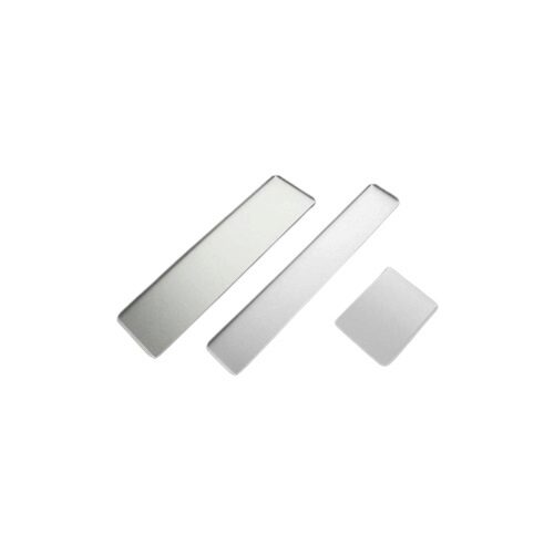 [53302103] SILVER ALUMINUM TRAY 60X15XH1CM STRAIGHT EDGE CUT ANGLE
