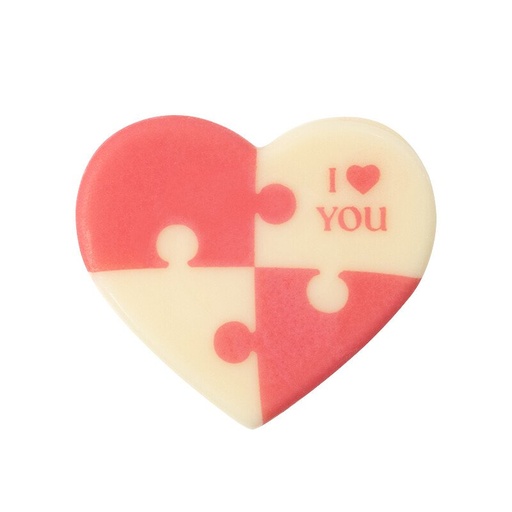 [08058323] 2000524 HEART-SHAPED PUZZLE 5.5 CM 12PCS ***S/CDE***