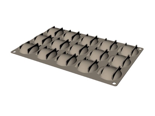 [60502619] PAVONI SILICONE TRAY ICEBERG 36X15X HT 2CM