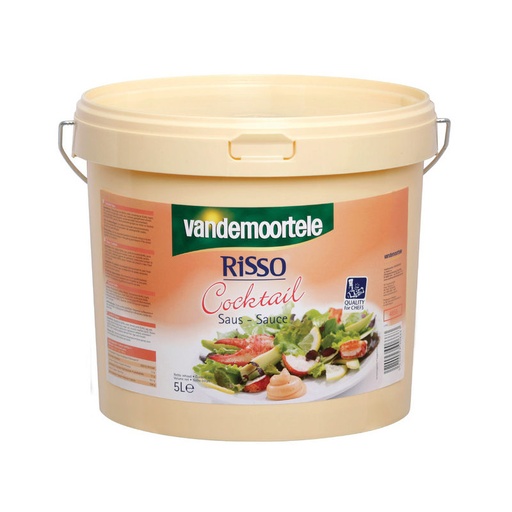 [06100571] VANDEMOORTELE COCKTAILSAUS RISSO 5L EMMER