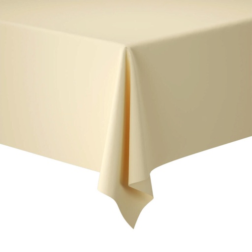 [70407912] DUNI CREAM TABLECLOTH 25M*125CM