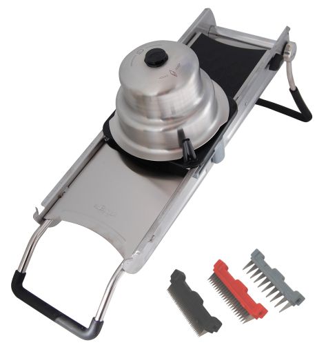 [55071125] DE BUYER MANDOLINE ULTRA REVOLUTION+LAME MICROLOBEINOX