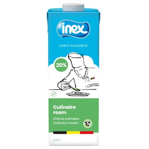[06020303] INEX 4655 TETRA PACK CULINAIRE ROOM 20% UHT 1L