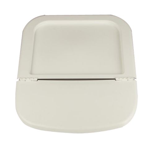 [50611191] COUVERCLE BAC A INGREDIENTS 15L BLANC 40 X 43 CM