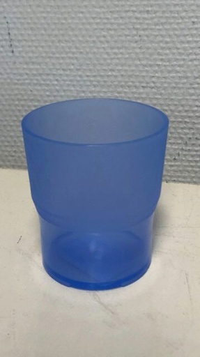 [60251329] POLY CUP GLAS 20CL BLAUW