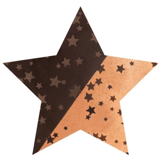 [08056754] 060516 PCB STARS CN RAIN OF STARS 4 DESIGNS 120PCS ***S/CD***
