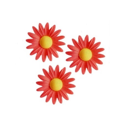 [70407024] M04 MARGUERITE ROSE CARMINE WAFER 45MM 100PCS