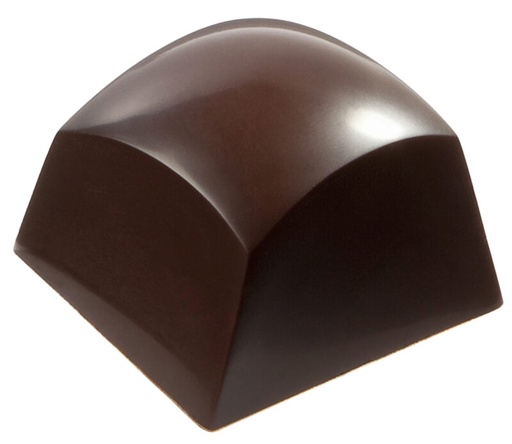 [70409534] SMOOTH ROUNDED SQUARE CHOCOLATE MOLD CW1753 3X7 -- 11GR CW1753 3X7 -- 11GR