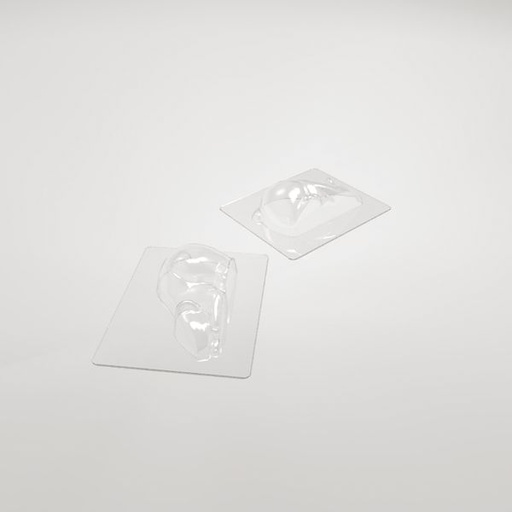 [08056327] 025193 PCB MOLDS LYING BEAR FOR 4 PIECES 12X6.8CM H. 4.2 CM 8PCES ***S/CD***