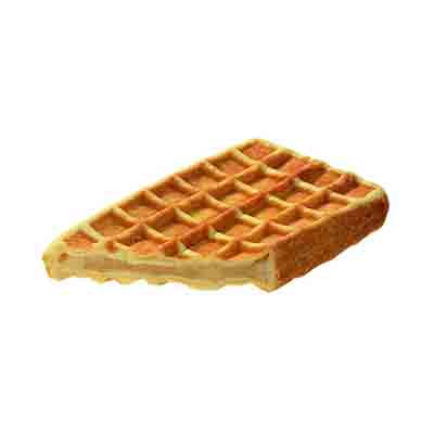 [02040331]  VAMIX A21 APPLE-FILLED WAFFLE 14X8CM BAKED 24X160GR