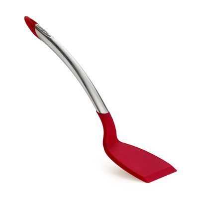 [57659573] CUISIPRO SILICONE 300° / STAINLESS STEEL SPATULA 32CM