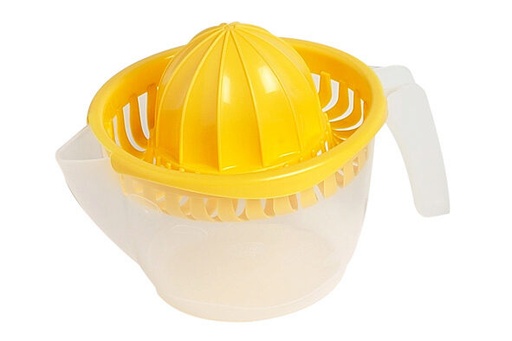 [54914252] HEGA HOGAR FRUIT PRESS PLASTIC BOWL. 0.8L COLOURED