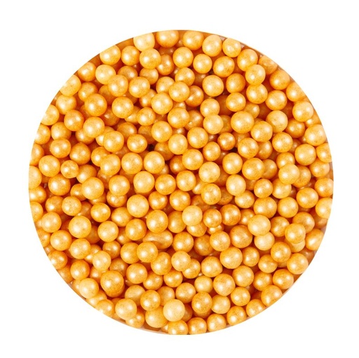 [08054705] 1057606 GOLD PEARLS 0.4 CM 1.3KG ***S/CDE***