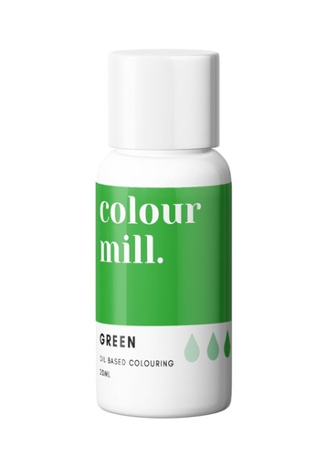 [08055937] COLOUR MILL LIPOSOLUBLE KLEURSTOF GROEN 20ML