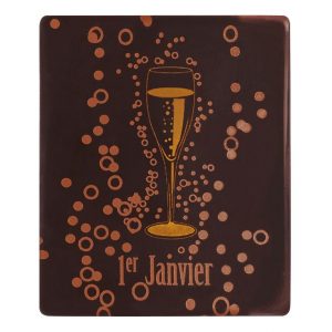 [08056785] 060599 PCB RECTANGLES CN 1ER JANVIER 3 DESIGNS 6X5CM 28PCES ***S/CD***