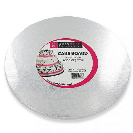 [08075410] 1030345 PLATEAU ROND Ø 20CM ARGENT