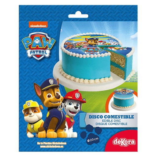 [08041275] PAW PATROL 20CM AZYME SCHIJF 