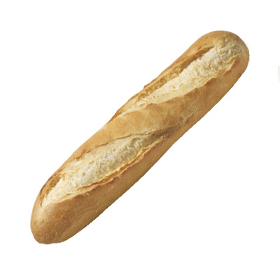 [02060020] DAUPHINE 2103521 HALF WIT STOKBROOD 27CM VOLLEDIG AFGEBAKKEN 40X165GR