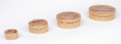 [24503962] COCOTTES + WOODEN CELLULOSE LID DIAM 13XHT5CM600ML -- BOX OF 80 PCES