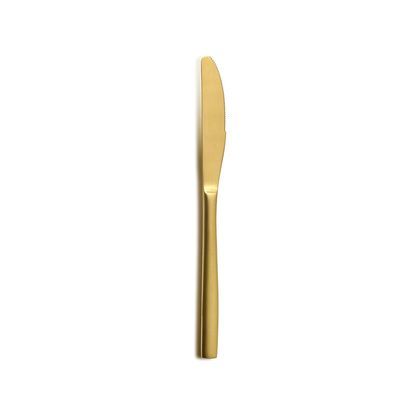 [57659102] COMAS BCN GOLD TABLE KNIFE