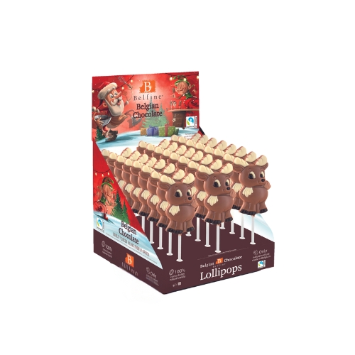 [15030687] ELAN RENI MELK GEKLEURDE CHOCOLADE LOLLY 24X25GR