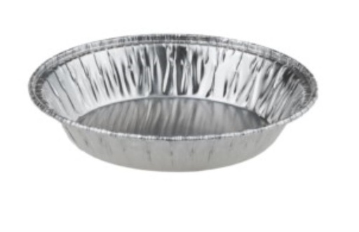 [41801975] ALU PLATE DIAM 10CM EVASE HT2CM 90CC 30 X 100 PIECES