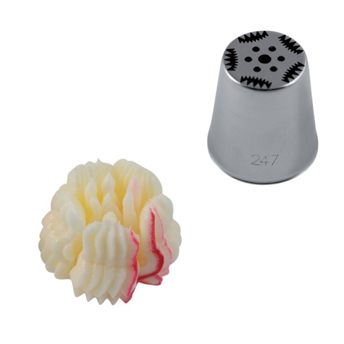 [50942816] INOX MONDSTUK VOOR STER BLOEM BX0053