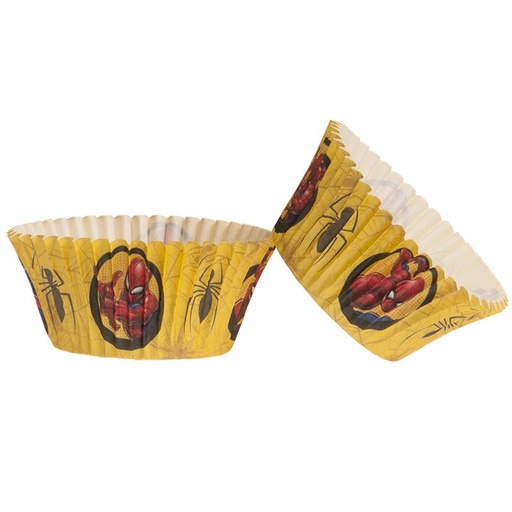 [08041887] CAISSETTE CUPCAKE SPIDERMAN 25 PCES