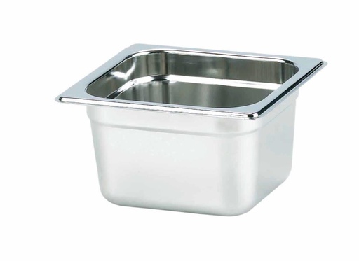 [57663563] HENDI BASIC STAINLESS STEEL BIN GN 1/6-100 1.6L