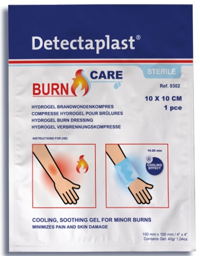 [70410612] DETECTAPLAST COMPRESSE BRÛLURE 10X10CM