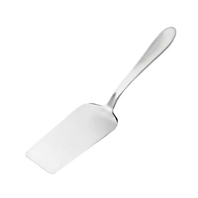 [53601070] INOX TAARTSCHOP MET VIERKANT EINDE 27CM=STUK