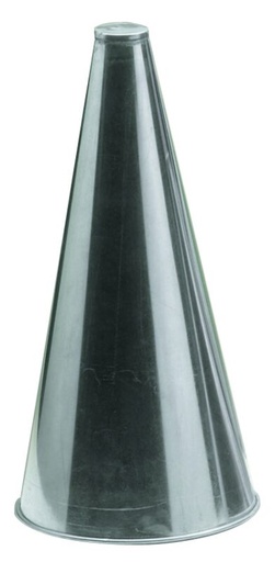 [51905019] PRESENTOIR SULTANE FER BLANC 1 CONE CROQUEMBOUCHE HT50CM D24