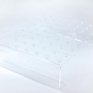 [08056411] 040192 PCB-DISPLAYSTANDAARD VOOR KEGELS 63 SLEUVEN 1 STUK ***S/CD***