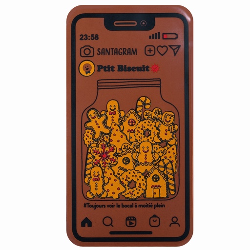 [08058189] 088069 PCB FEUILLES IMPRIMÉES P'TIT BISCUIT POUR SMARTPHONE 11,6X6,1CM 12PCS ***S/CDE***