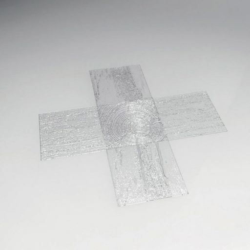 [08057316] 065150 PCB-PLATEN GEVOUWEN HOUTEN STRUCTUREN VOOR KUBUS 10 CM 5 STUKS ***S/CD***