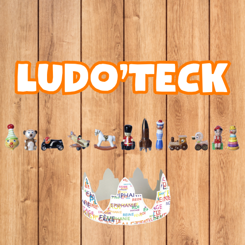 [60229131] 100PCS "LUDO TECK" SANTON FIGURES + CROWNS ***NEW 2025***