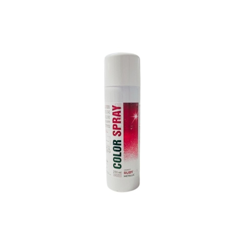 [08054923] 24057 COLORANT EN SPRAY ROUGE RUBY/RUBIS METALIQUE 250ML