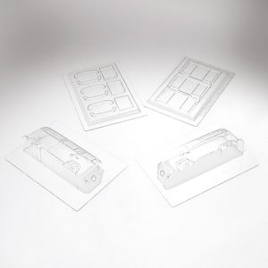 [08057773] 074080 PCB MOLDS VAN FOR 6 SUBJECTS 19.4X7.2 CM P.SUJET 9 CM 16PCES ***S/CD***