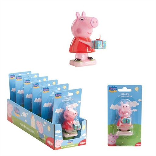 [08041687] BOUGIE PEPPA PIG 3D 8CM