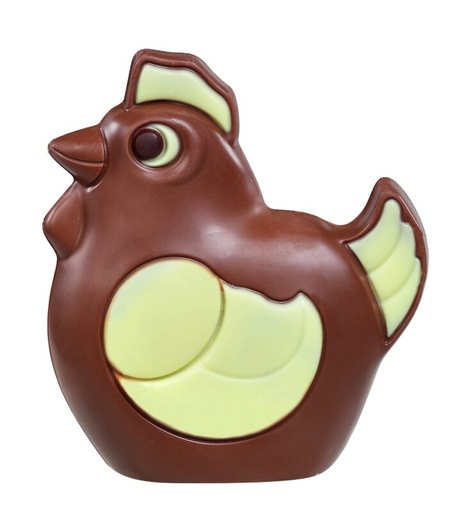 [13030386] HOLLE GEDECOREERDE MELKCHOCOLADE KIP 4 X 110GR