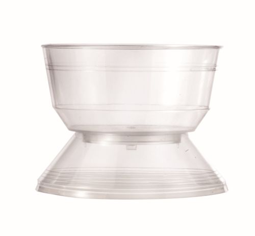 [44100426] ALCAS STEFANIA BEKER + DEKSEL 180CC Ø85 H 70MM 100 STUKS