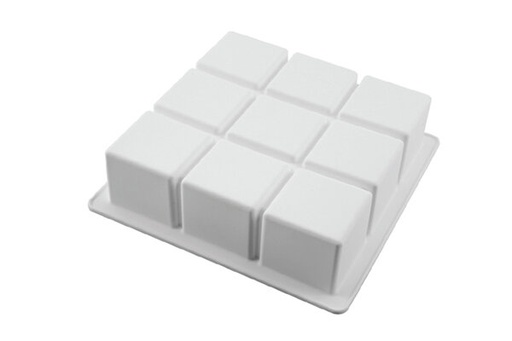 [51657178] MOULE SILIKOMART CUBIK 172 X 175MM H 50MM VOL 1400ML