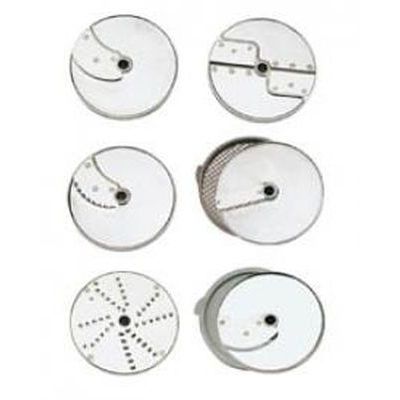 [62250341] ROBOT COUPE PACK 5 DISQUES "GM" RESTAURANT-TRAITEUR(E1+E3+R2+J4X4+M10X10+CLEAN+2SUPPORTS)
